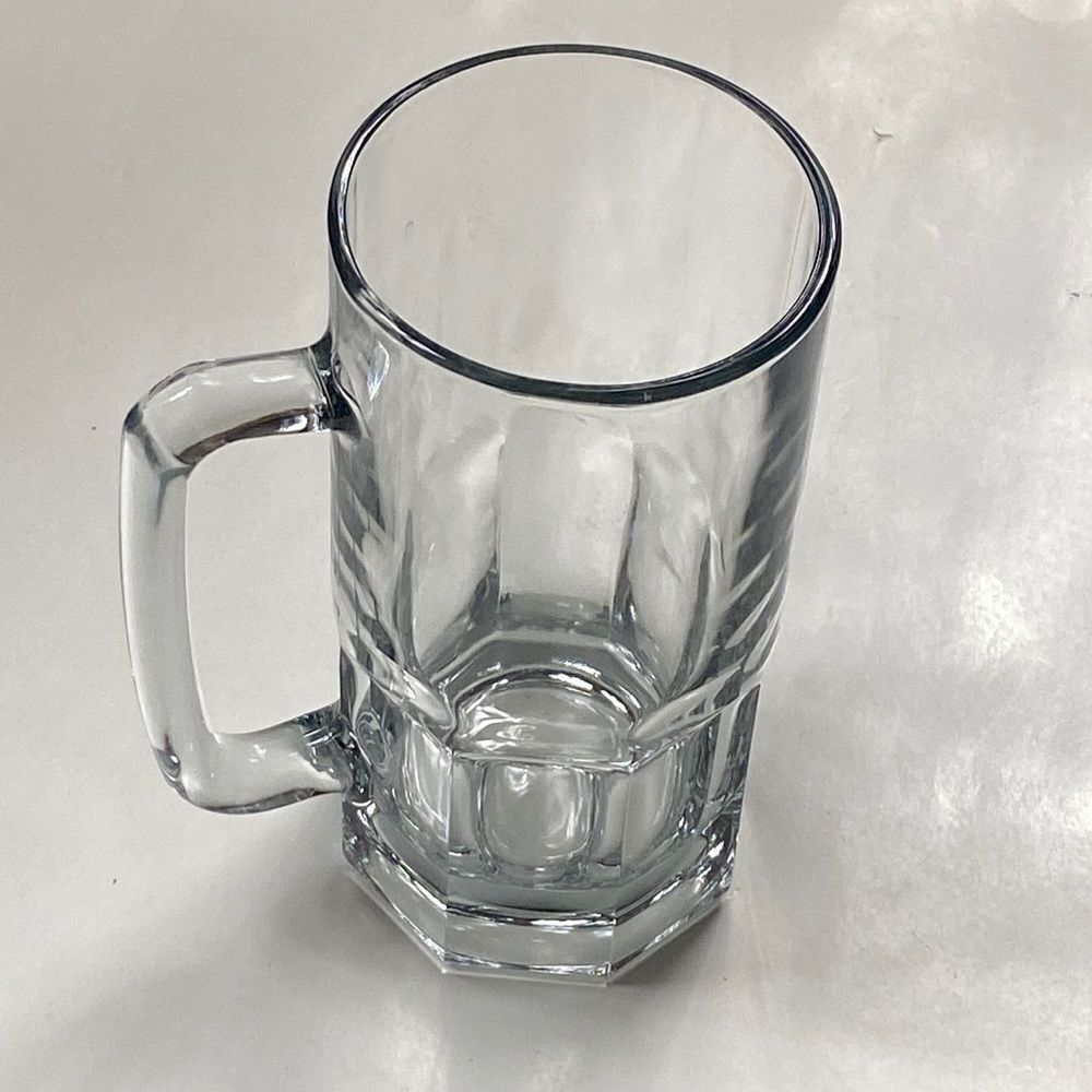 2/$40 Style Vintage America Heavy Beer Glass Cup X-Large 8”X4” Approxi,